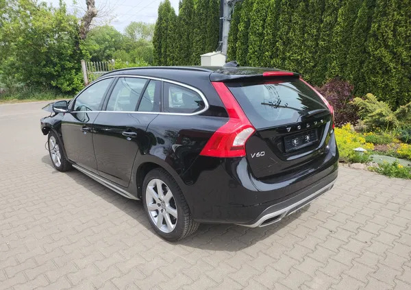 siedlce Volvo V60 cena 24800 przebieg: 166000, rok produkcji 2015 z Siedlce